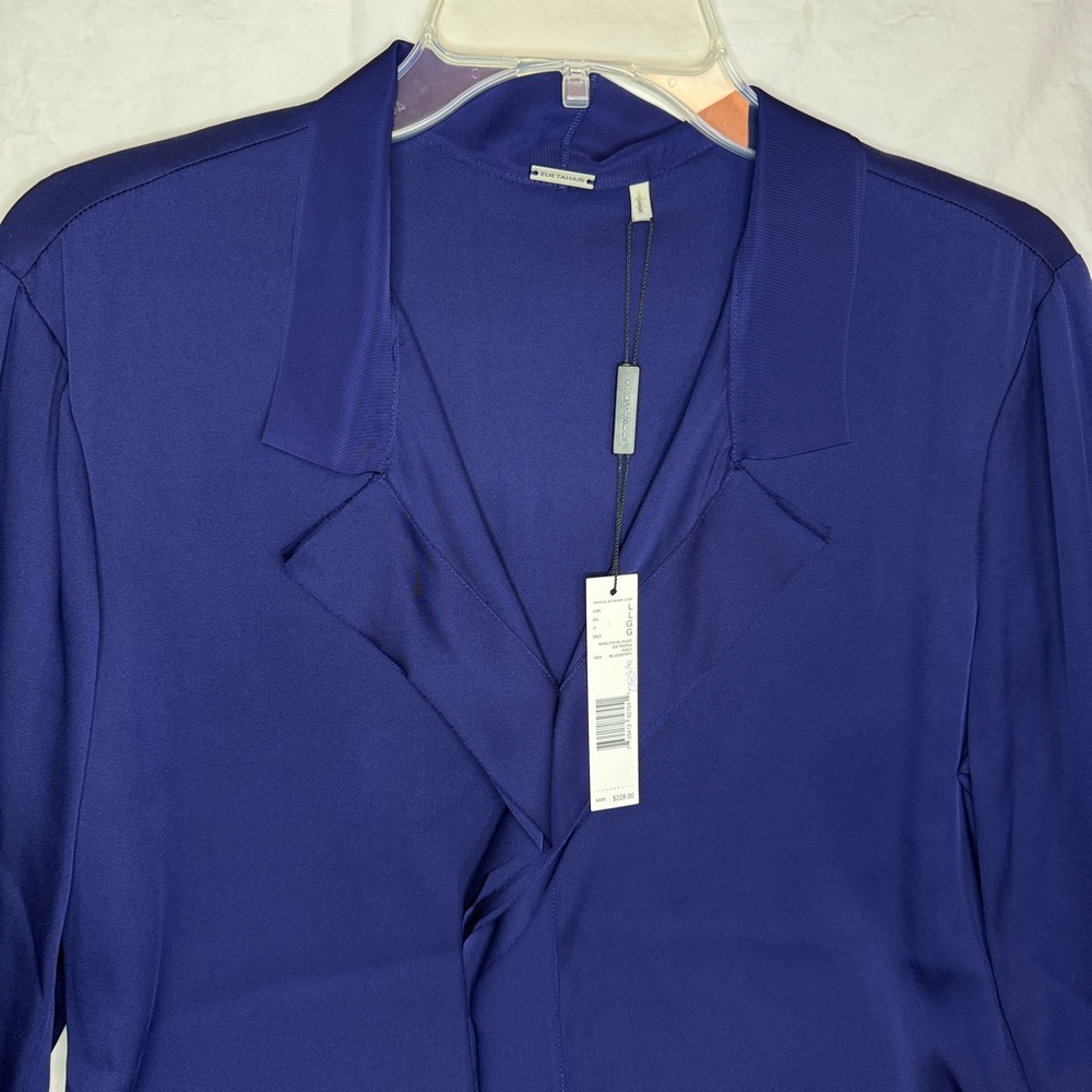 NWT: Elie Tahari Purple Blouse